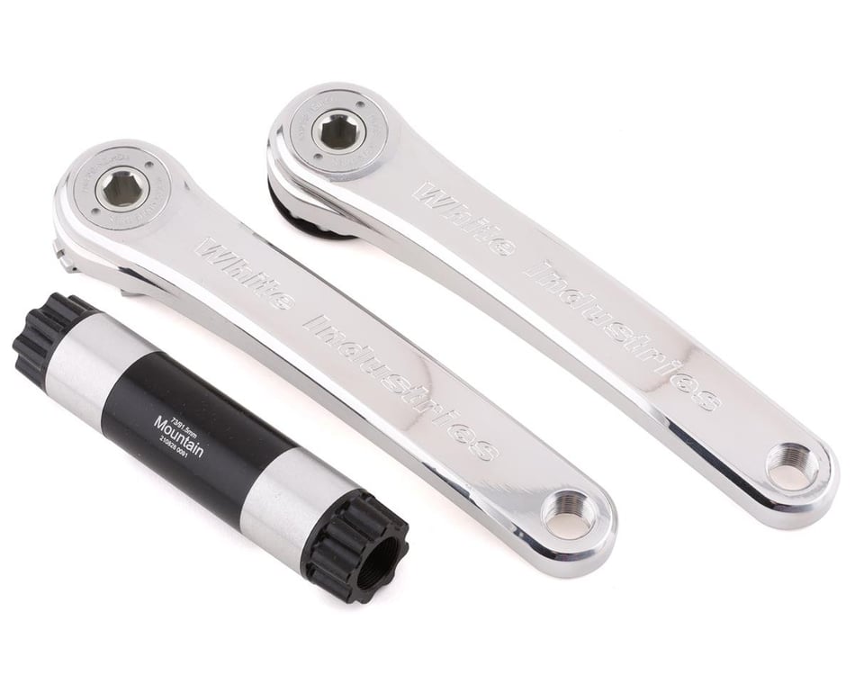 Silver cheap mtb cranks